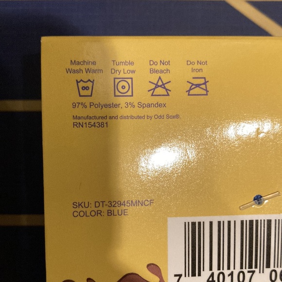 Men’s 3 Pack Snack & Junk Food Theme Crew Socks Set - Picture 3 of 8